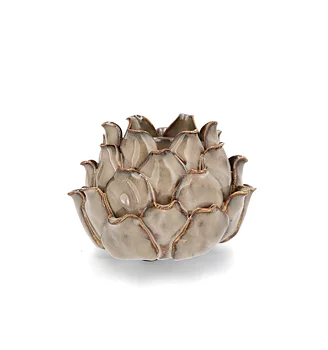 Ljuslykta Kronärtskocka Hilde - Beige Glaze