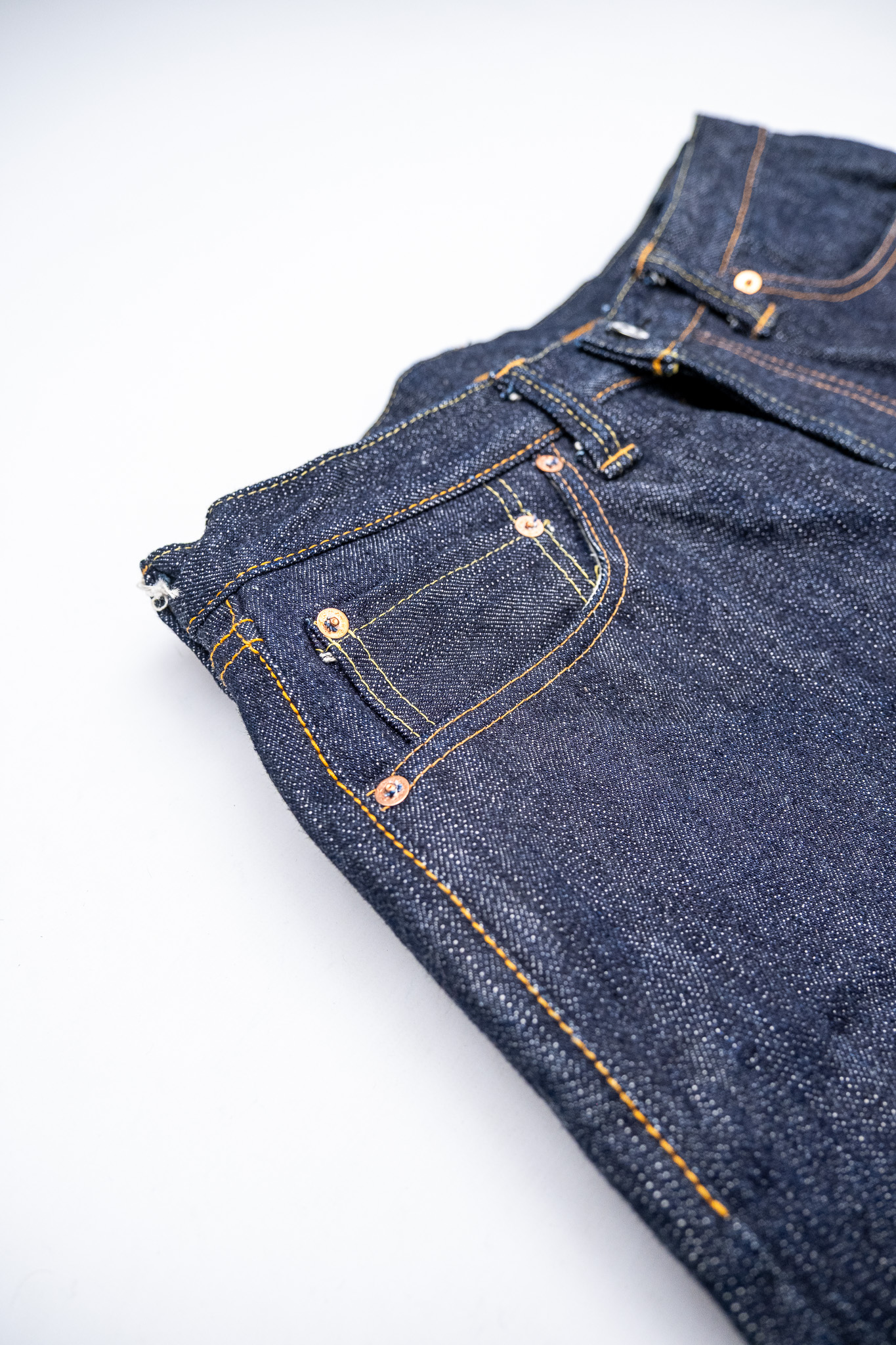 Samurai - S310XX19ozII Super Wide Jeans Indigo 19oz - 4