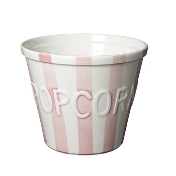 Bruka Design Popcornskål - Rosa Stripes