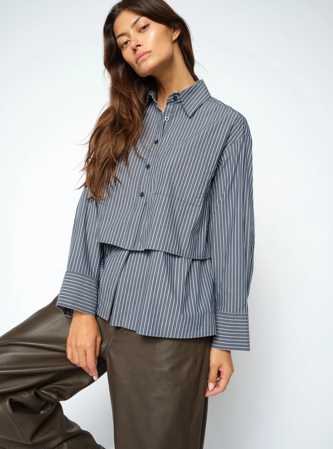 Mos Mosh Barb Stripe Shirt - 6