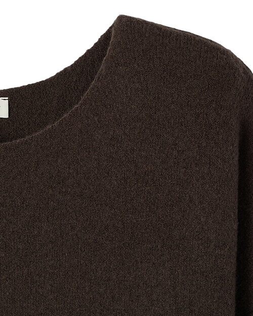 Jumper Damsville rundringad brun - 8