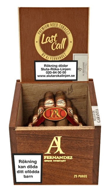 AJ Fernandez Last Call Pequenas Habano Corona
