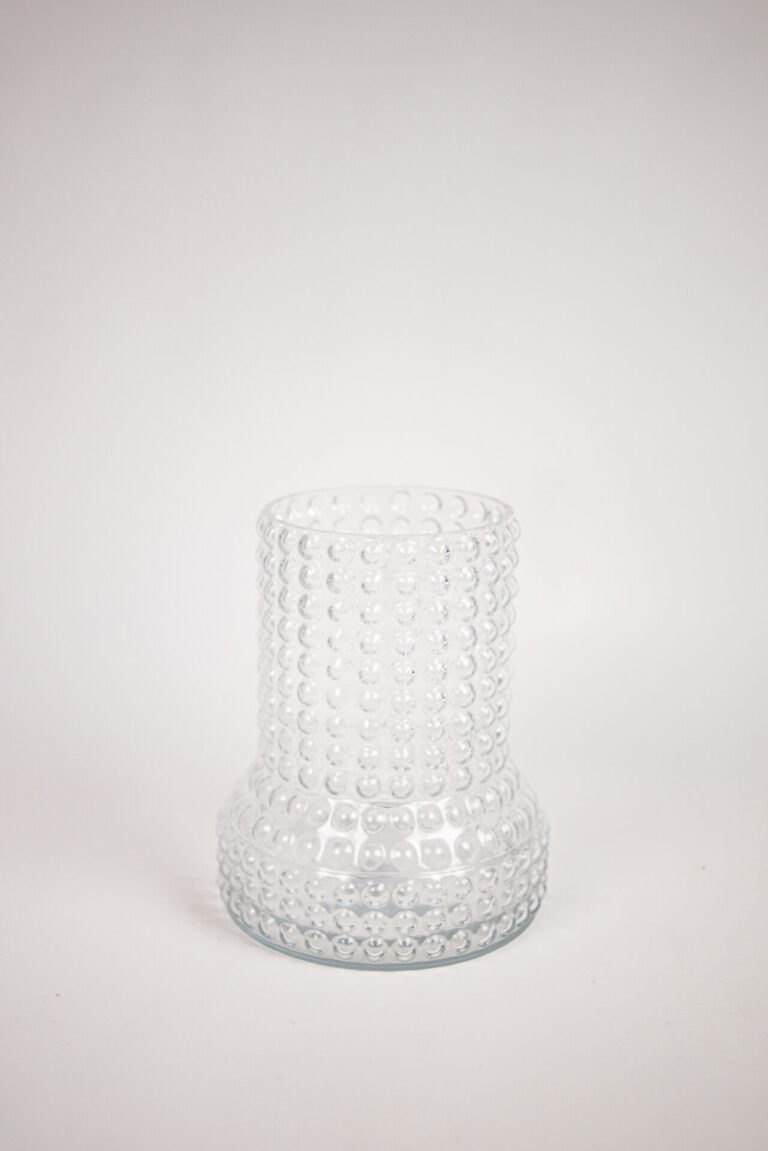 OLSSON & JENSEN Vas i bubblig klarglas - 3