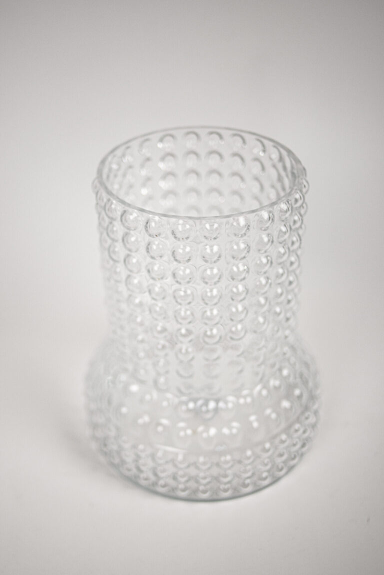 OLSSON & JENSEN Vas i bubblig klarglas - 2