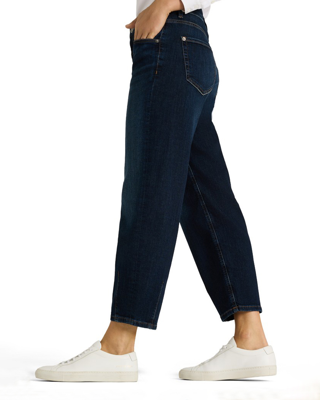 Barreljeans Elin dark used blå - 3