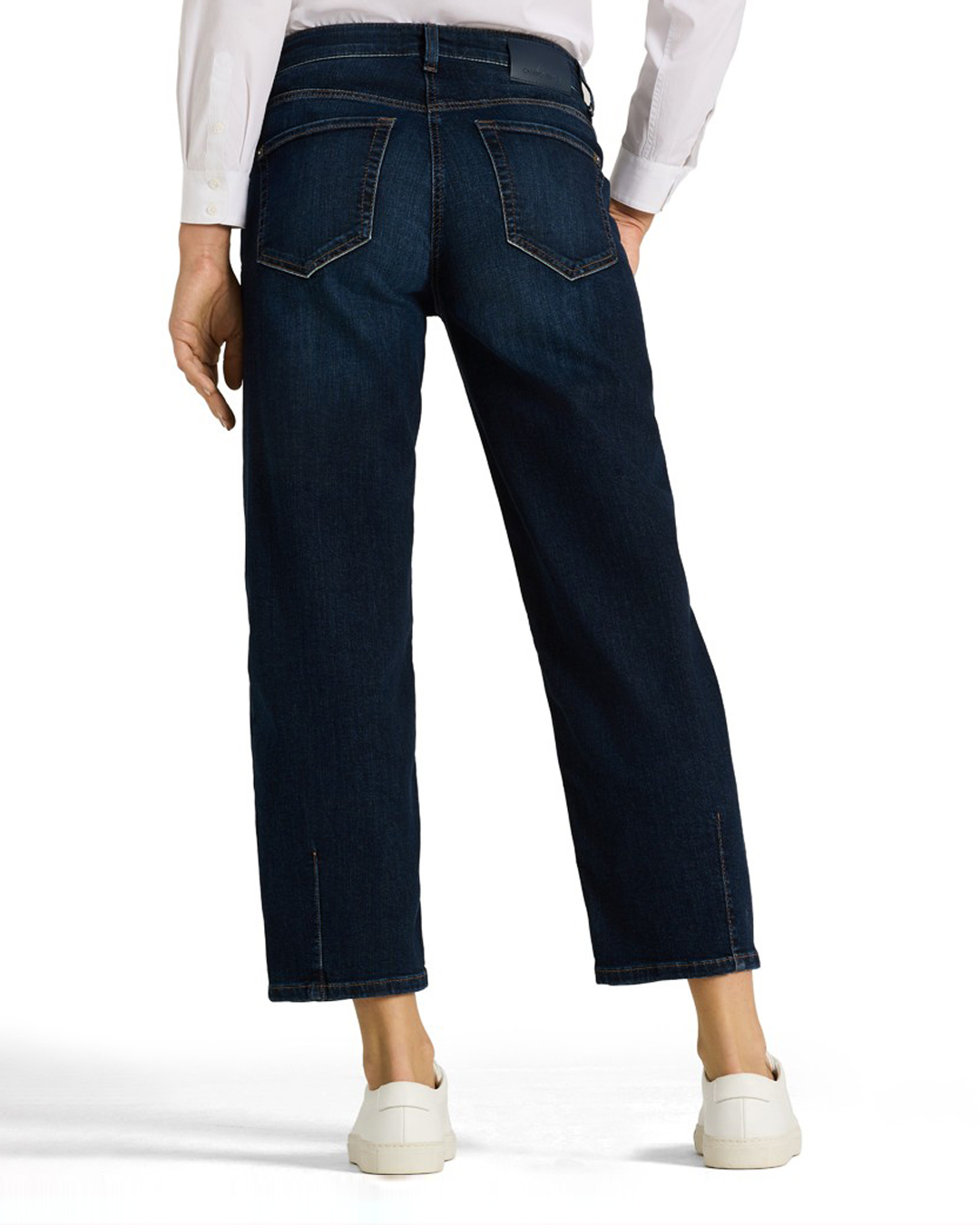 Barreljeans Elin dark used blå - 2