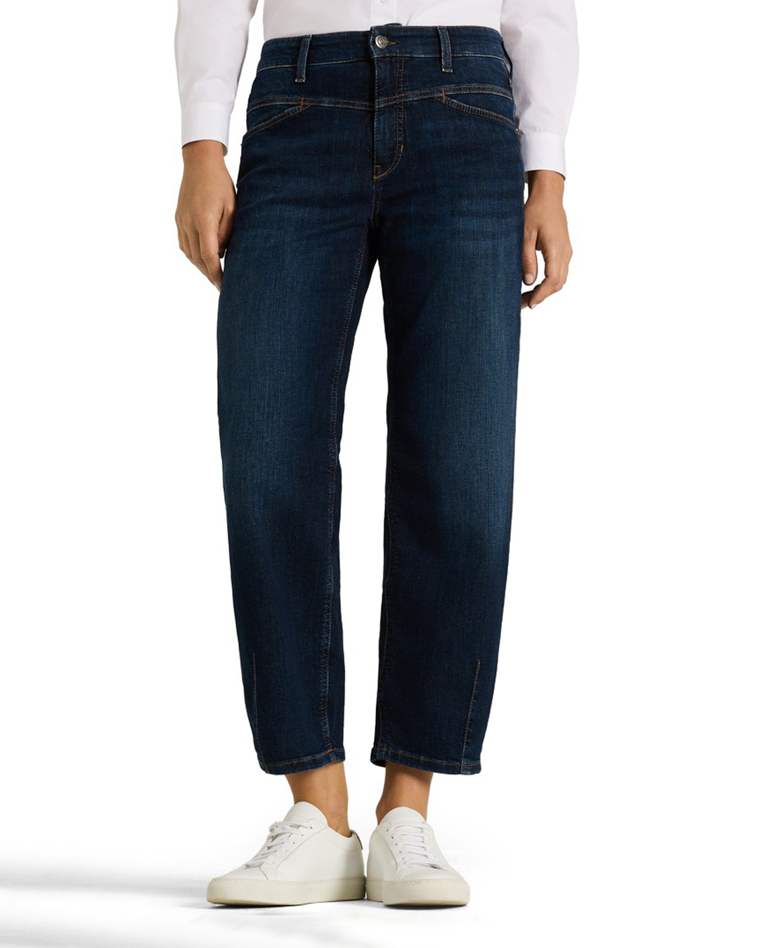 Barreljeans Elin dark used blå