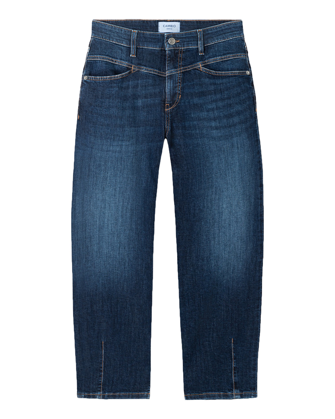 Barreljeans Elin dark used blå - 6