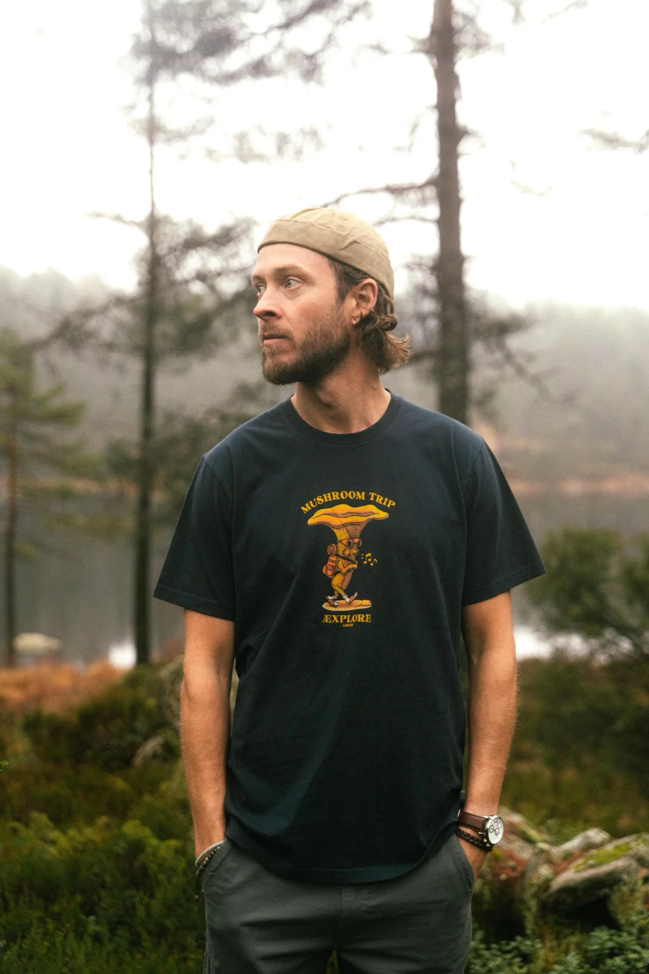 Lakor Mushroom Trip T-shirt Blueberry - 4