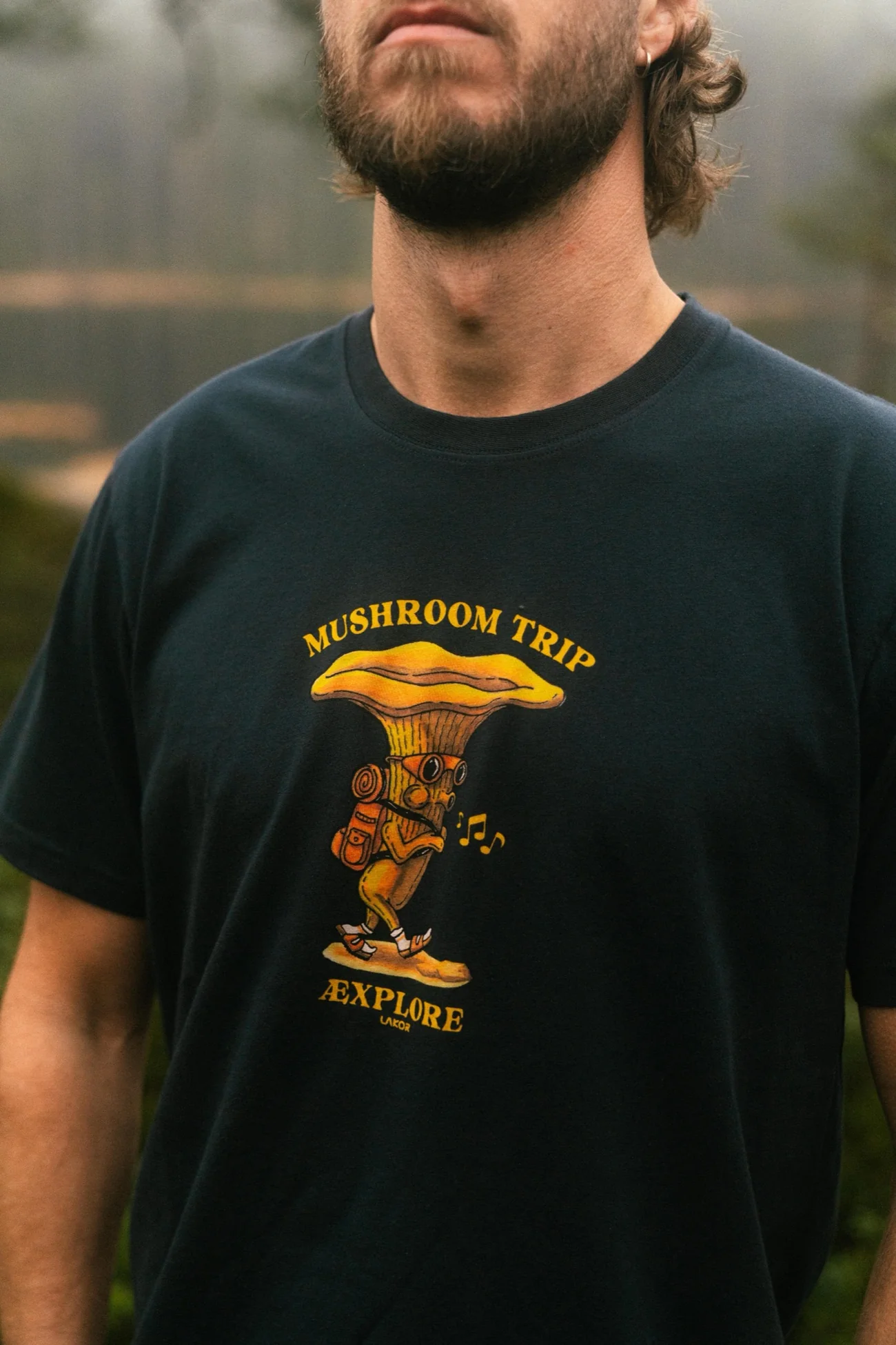 Lakor Mushroom Trip T-shirt Blueberry - 3