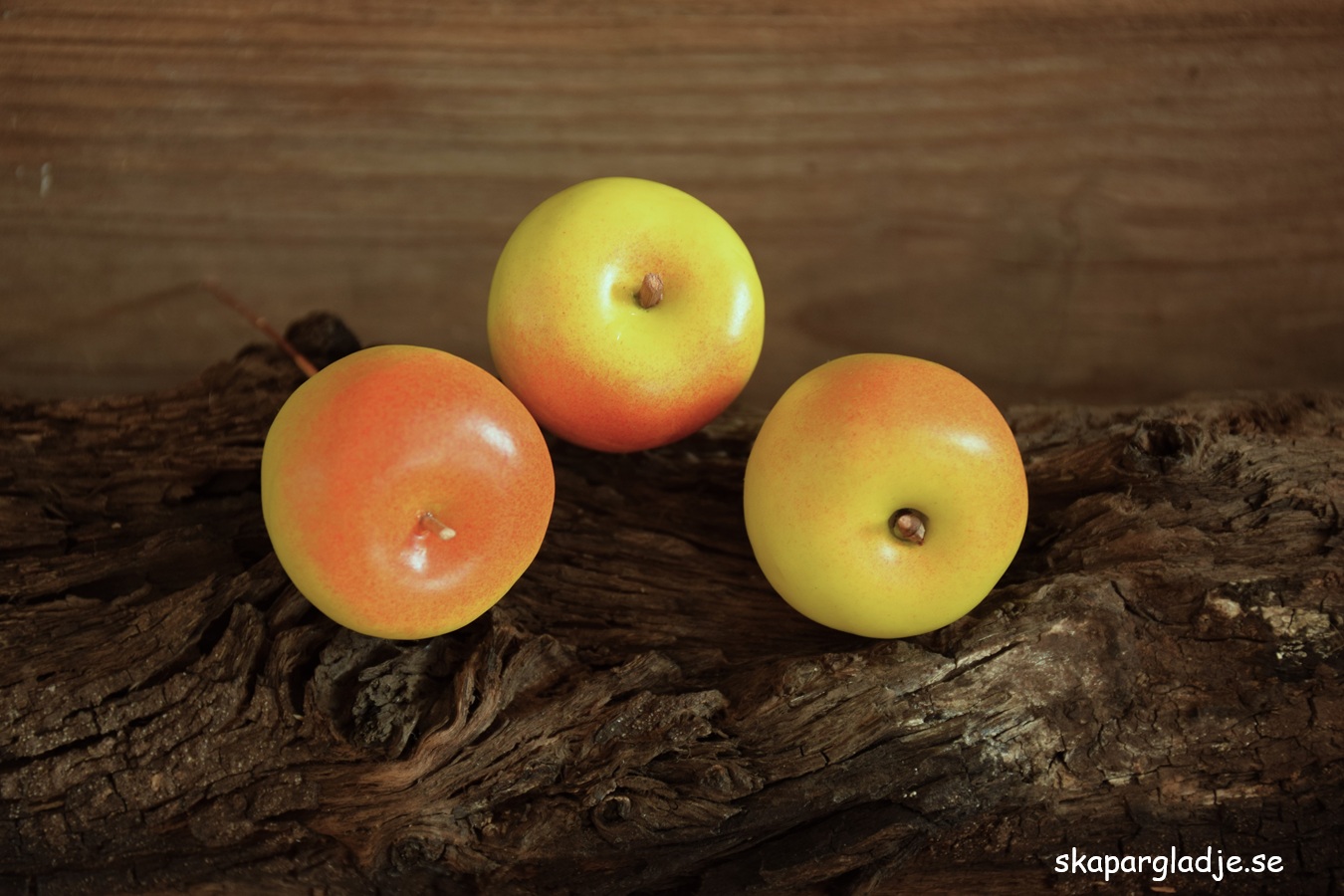 Äpple Sticks Gul-orange-röda Nyanser 36mm St/Förp. Pris från