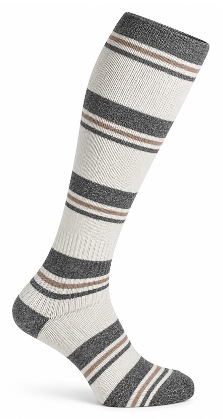 Zent Support Socks, Striped