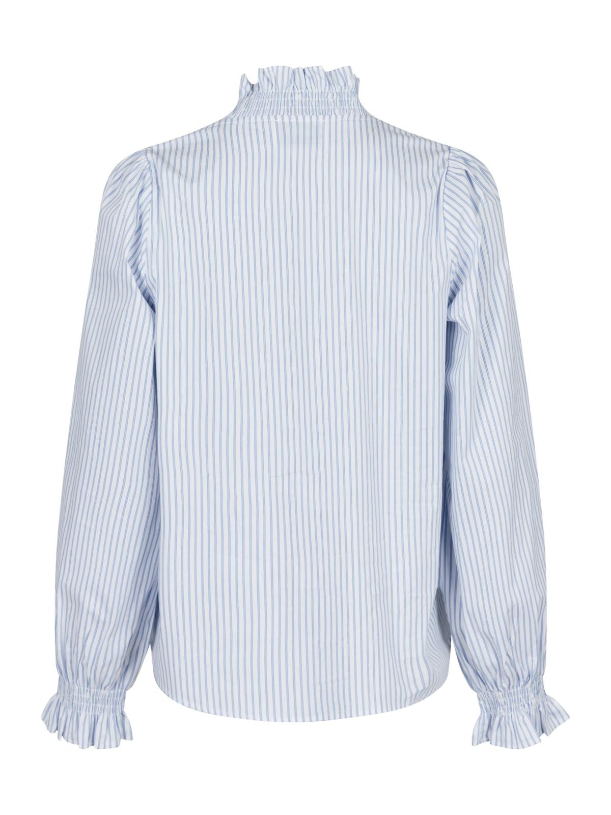 Neo Noir Brielle Stripe Stripe Shirt, Light Blue - 2