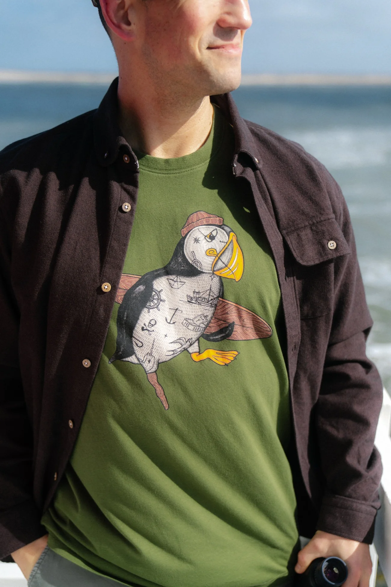 Lakor Sea Parrot Surf T-shirt Riffle Green - 5
