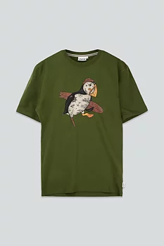 Lakor Sea Parrot Surf T-shirt Riffle Green