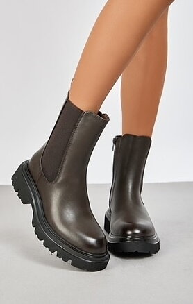 Michi boots - brown/black