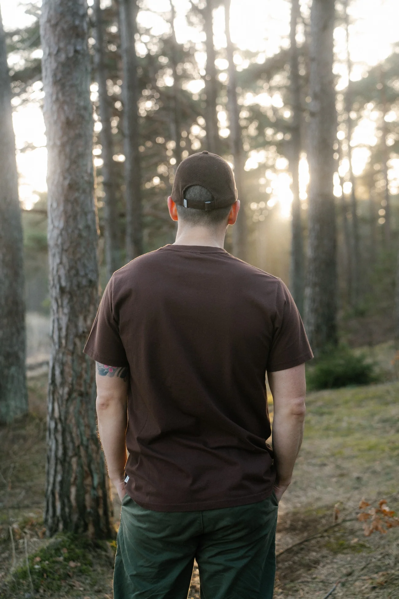 Lakor Lazy Lumber T-shirt Chicory Coffee - 4