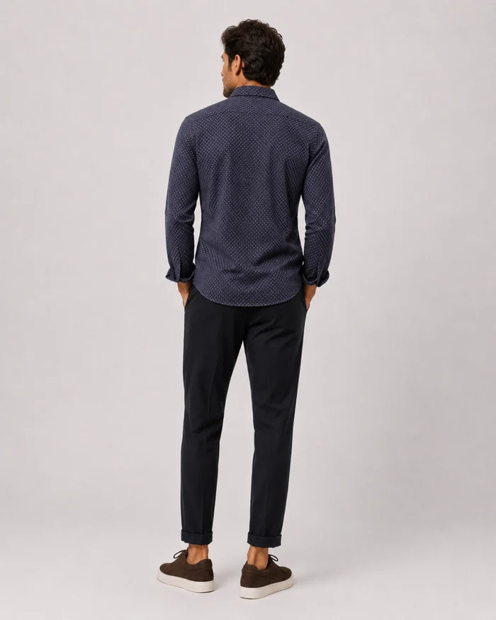 Clean Cut Emil AOP Stretch Shirt - 3