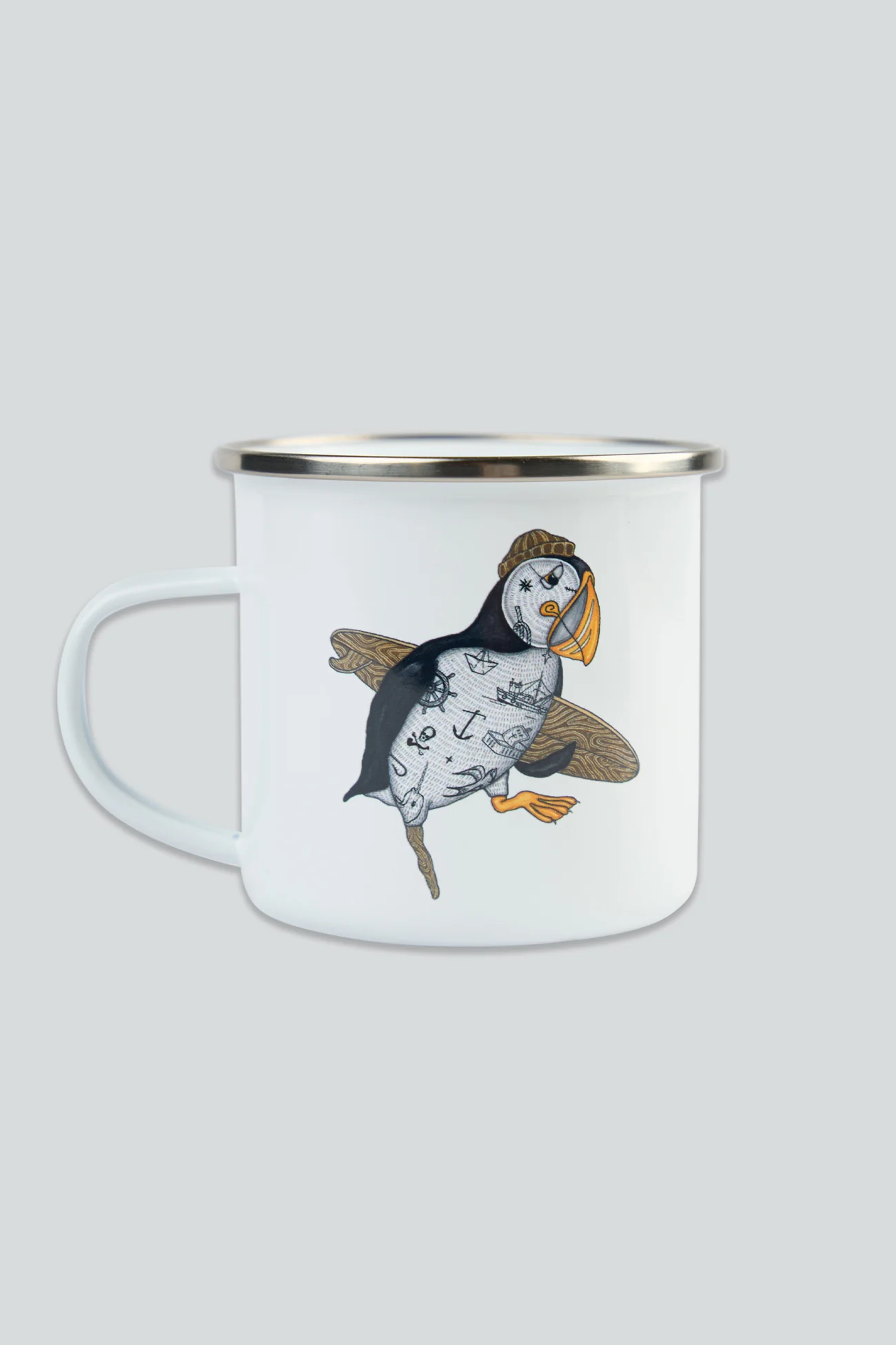 Lakor Sea Parrot Surfer Emaljmugg 