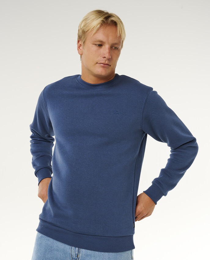 Rip Curl sweatshirt classic surf crew light navy