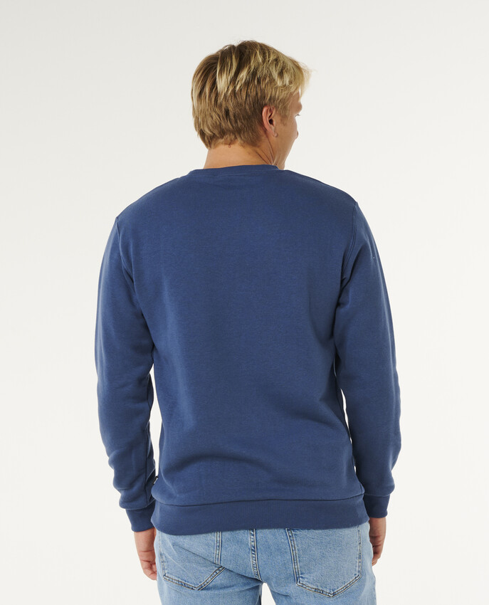 Rip Curl sweatshirt classic surf crew light navy - 2