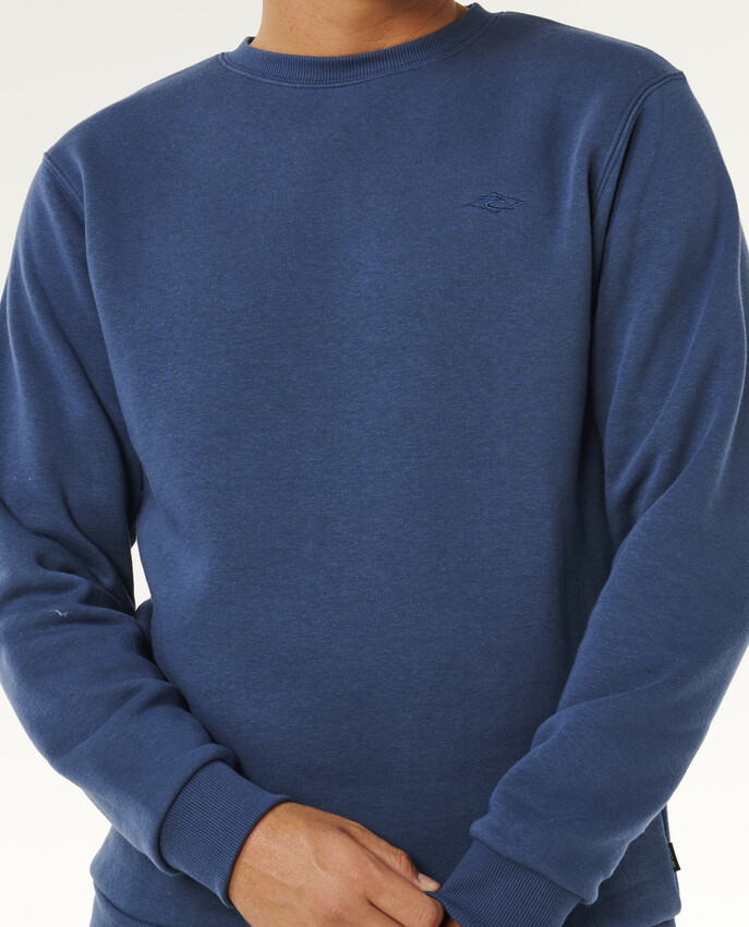 Rip Curl sweatshirt classic surf crew light navy - 4