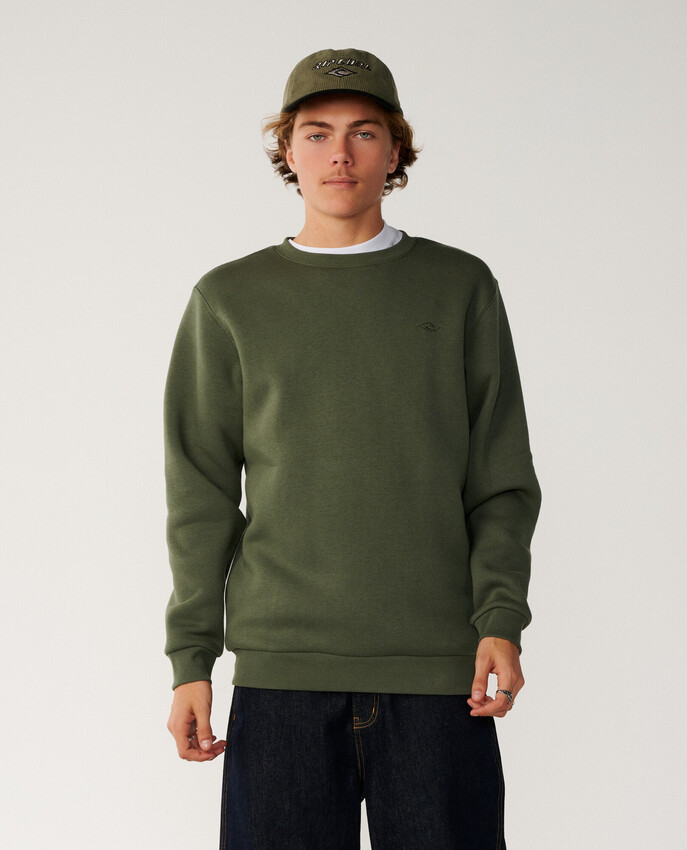 Rip Curl sweatshirt classic surf crew dark olive