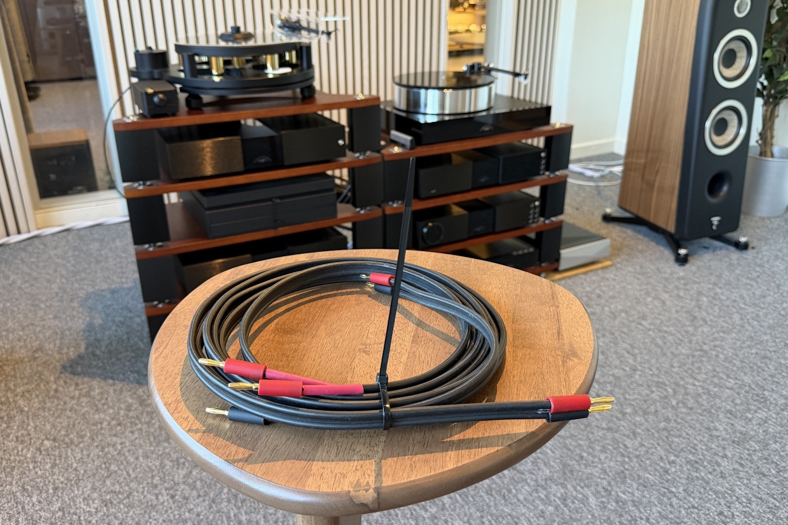 Naim NAC A4 - 2*2,5 meter - Beg högtalarkablar