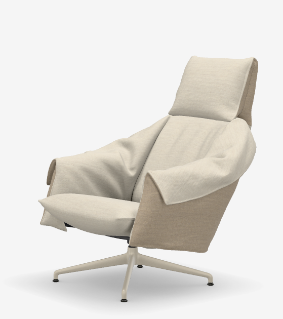 Bascule Armchair (Fabric) - Vitra - 2