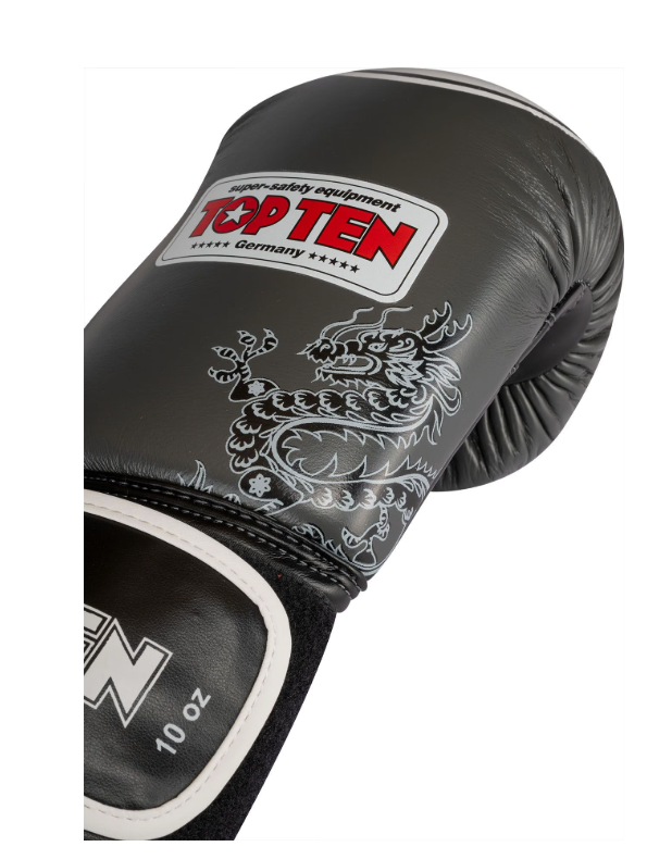 Topten Matchglove WAKO LEGACY 10 oz, Black - 2