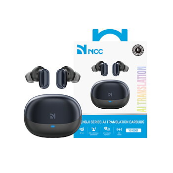 NCC Bluetooth Translation Headphones, Sound Horizon  Series,Model: LY-0501 Black and Blue