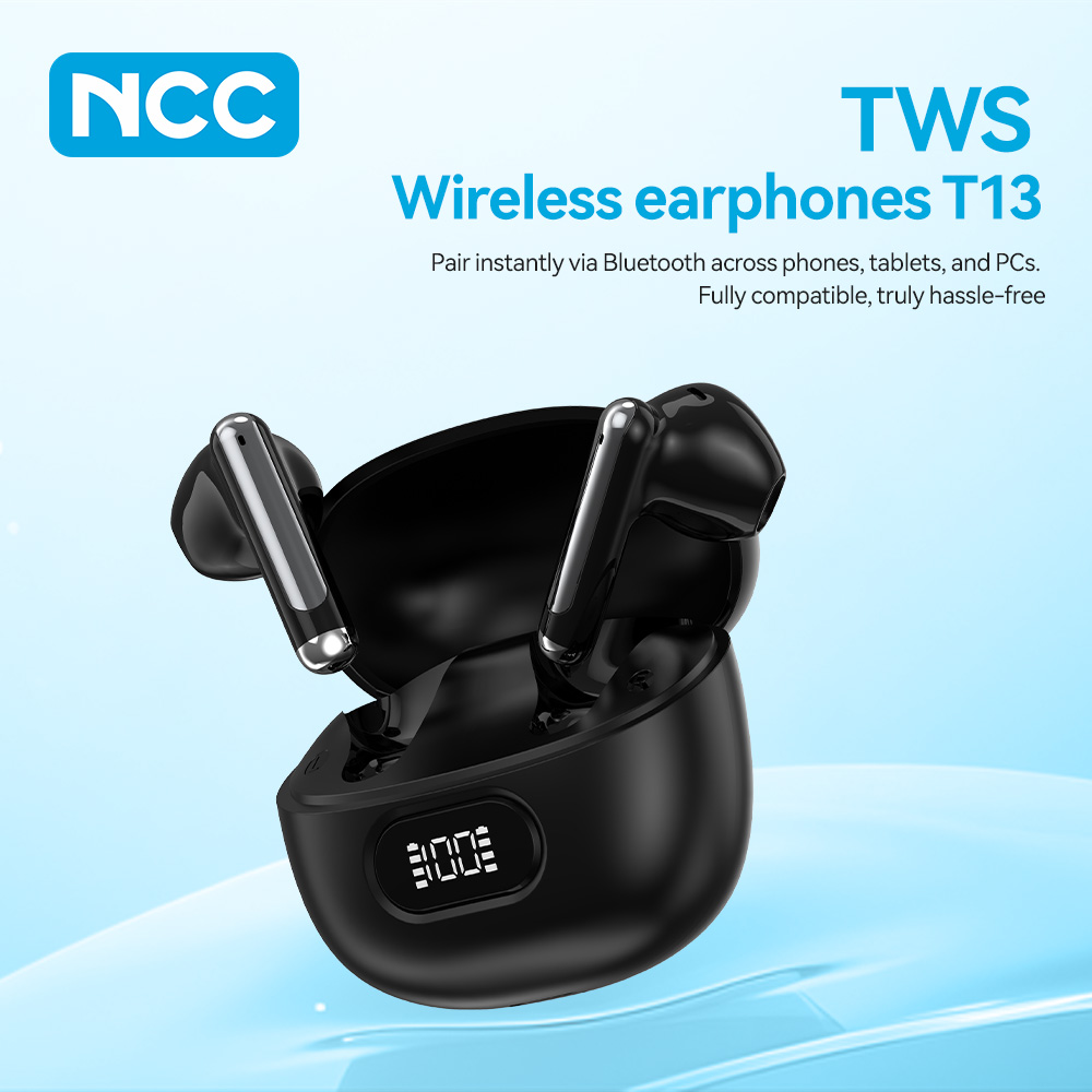 NCC TWS Earbuds T13 Black - 4