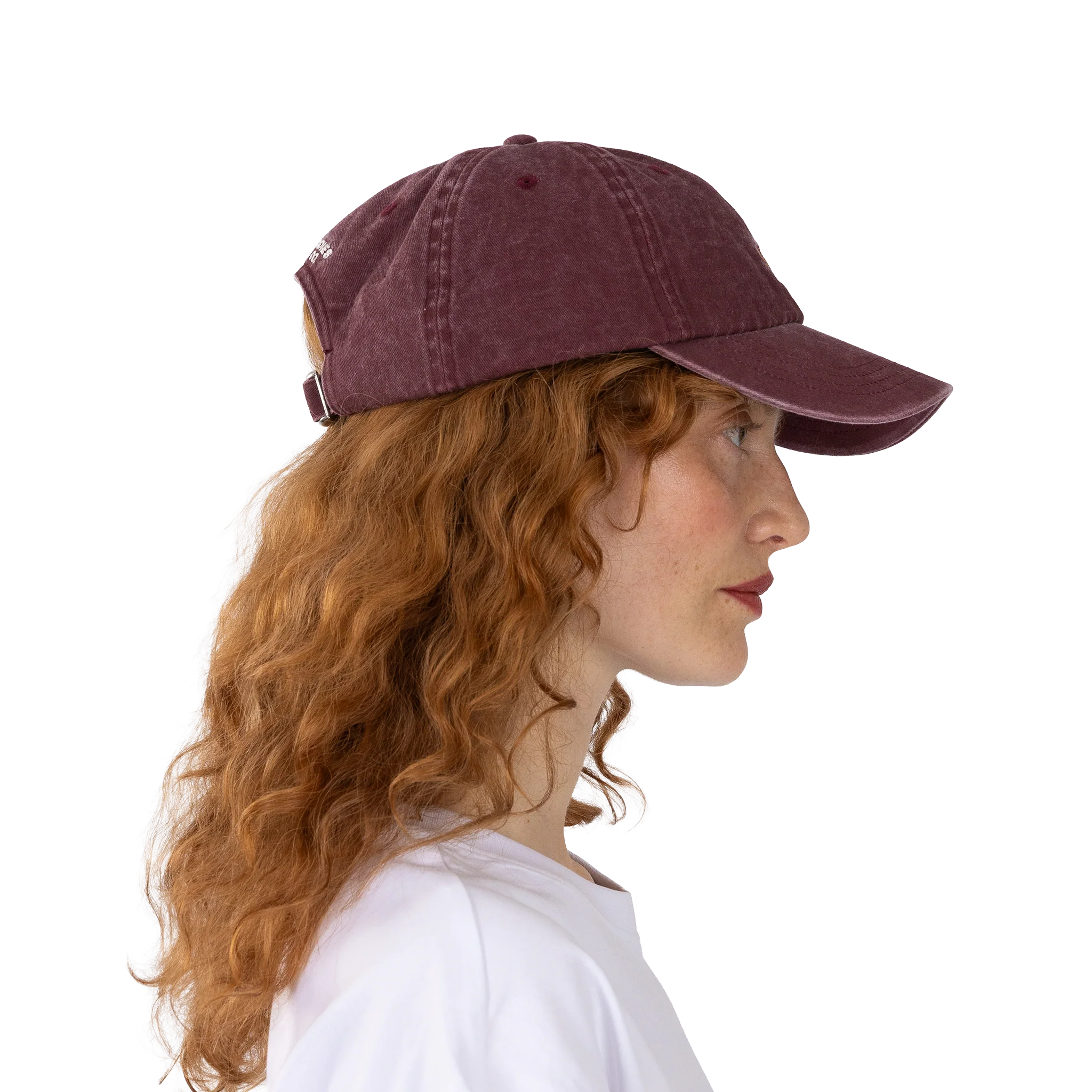 Pippi Denim Cap - Adult - Bordeaux - 4