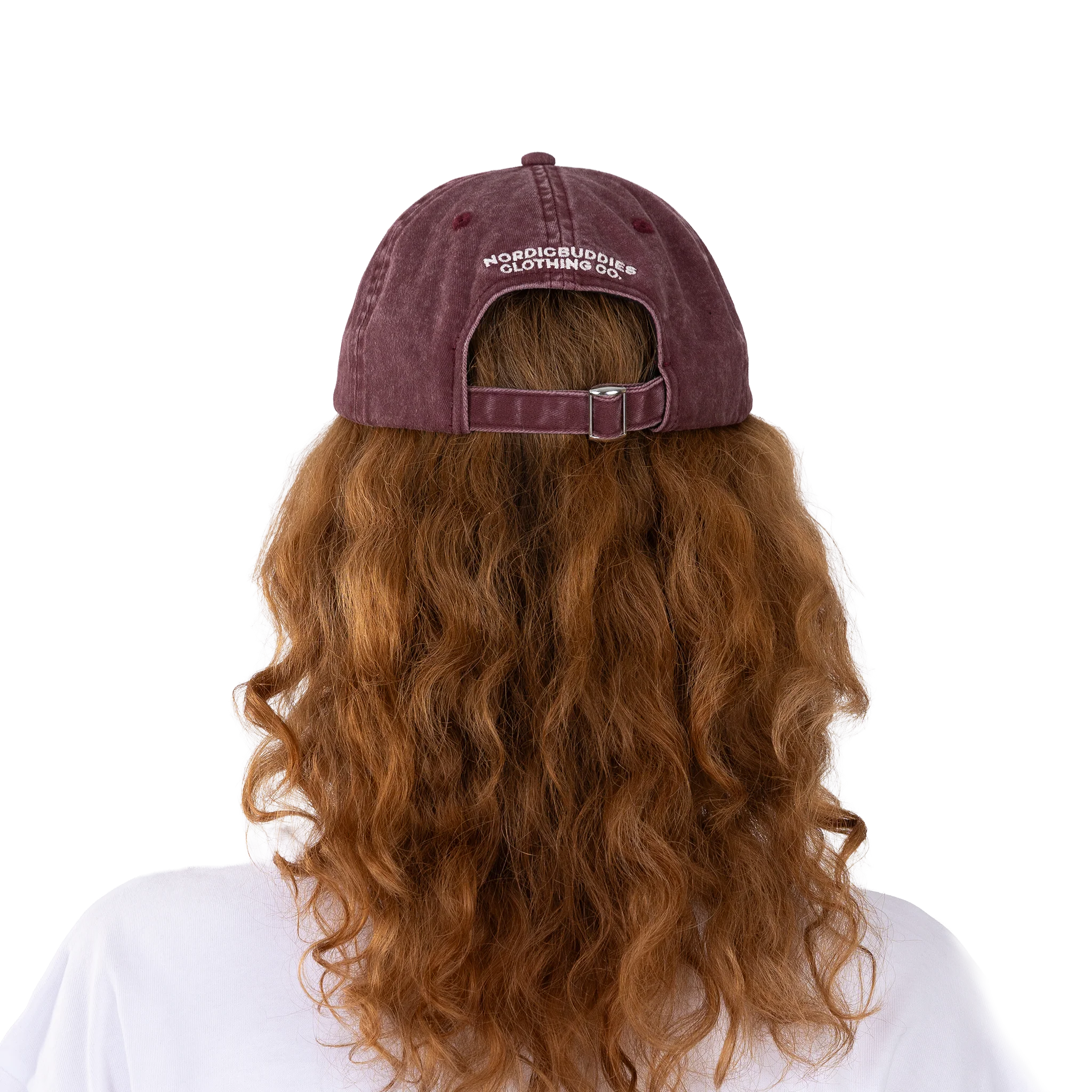 Pippi Denim Cap - Adult - Bordeaux - 6