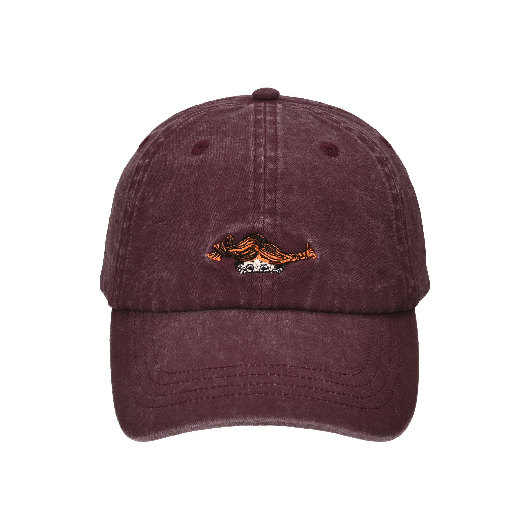 Pippi Denim Cap - Adult - Bordeaux