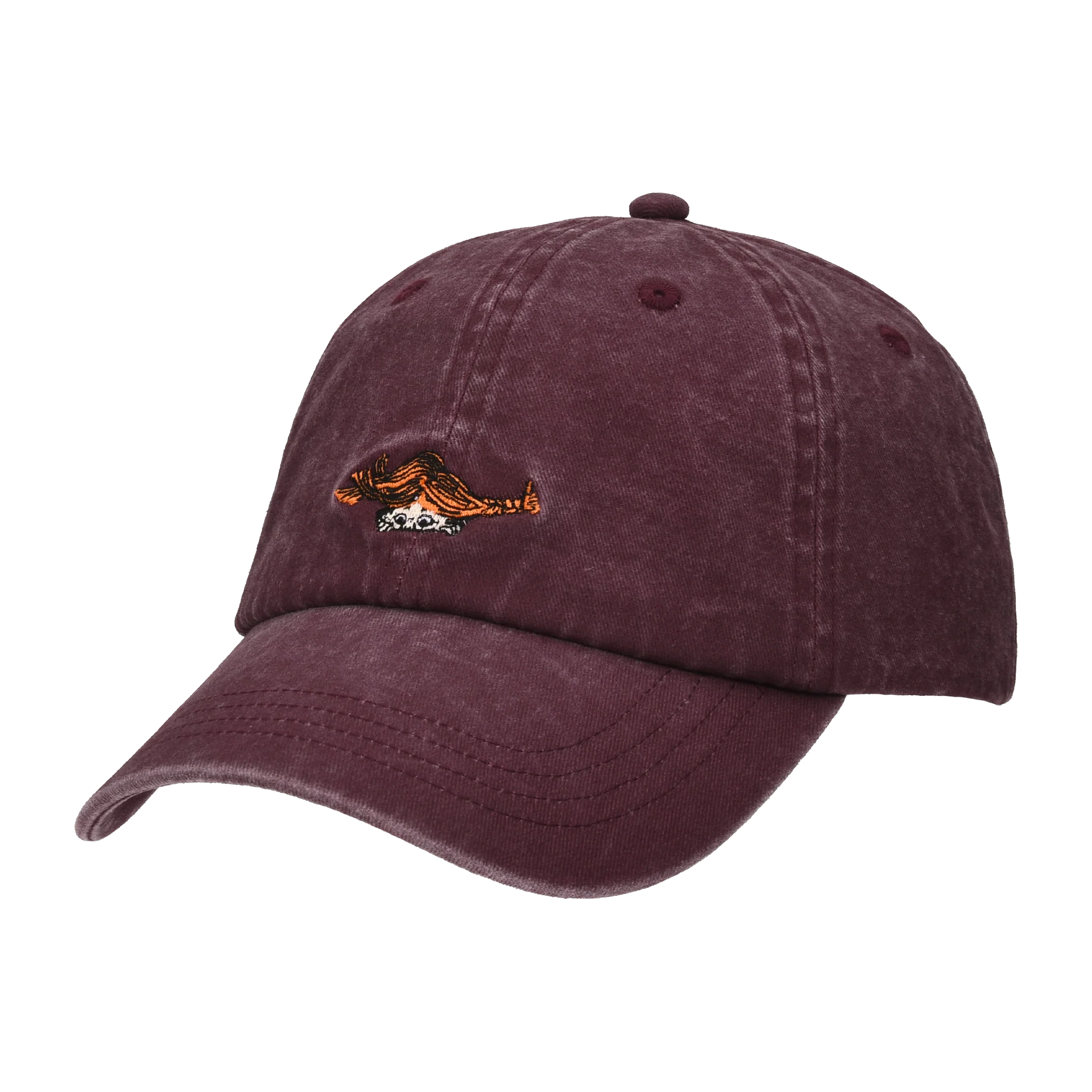 Pippi Denim Cap - Adult - Bordeaux - 3