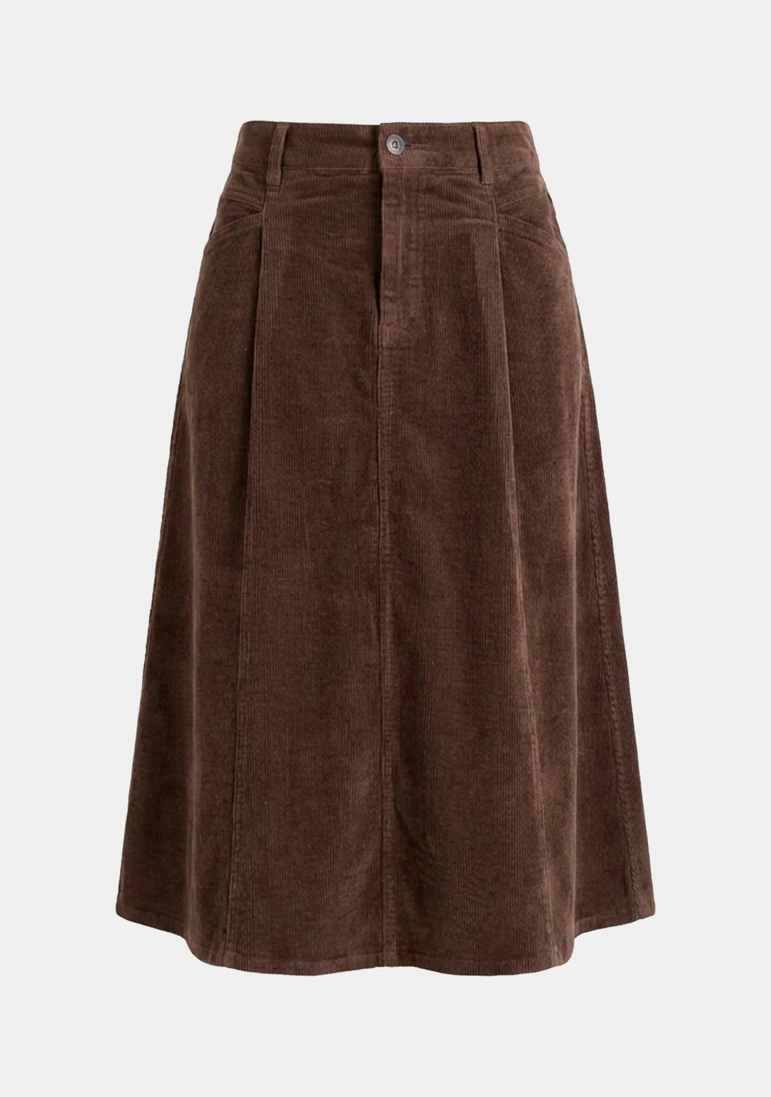 Barbel Corduroy Skirt - Washed Taupe - Isay - 4