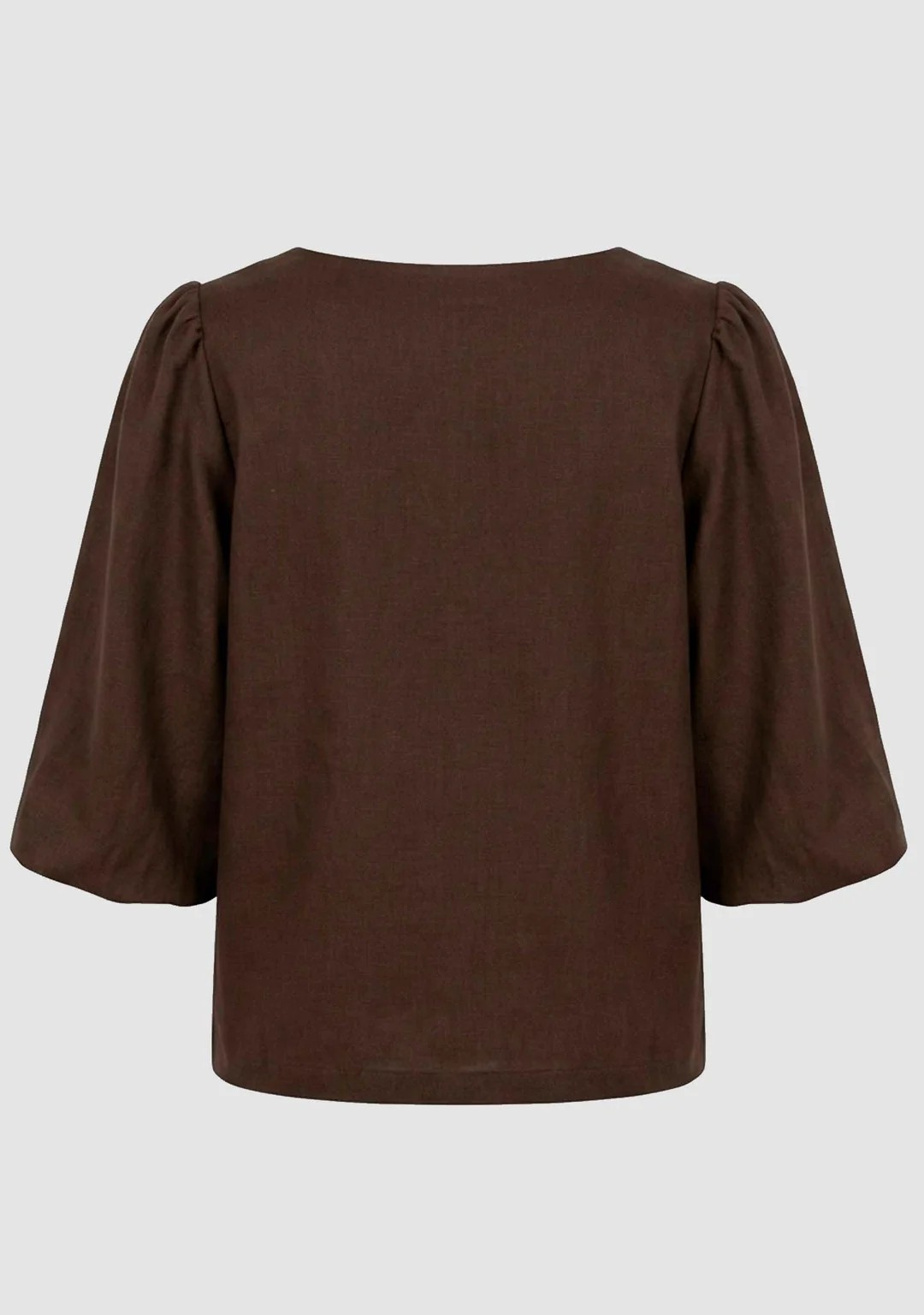Ova Baloon Jacket - Brown - Isay - 4