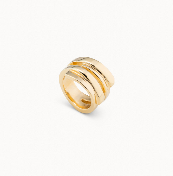 Multibands Ring – Guld - 3