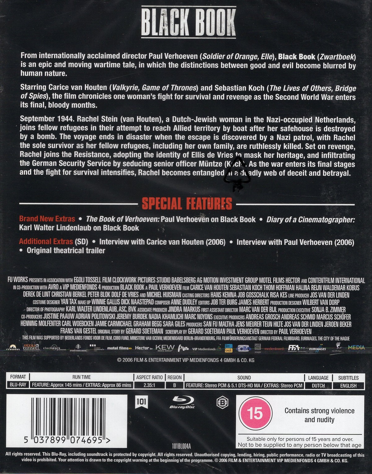 Black Book (ej svensk text) (Blu-ray) - 2