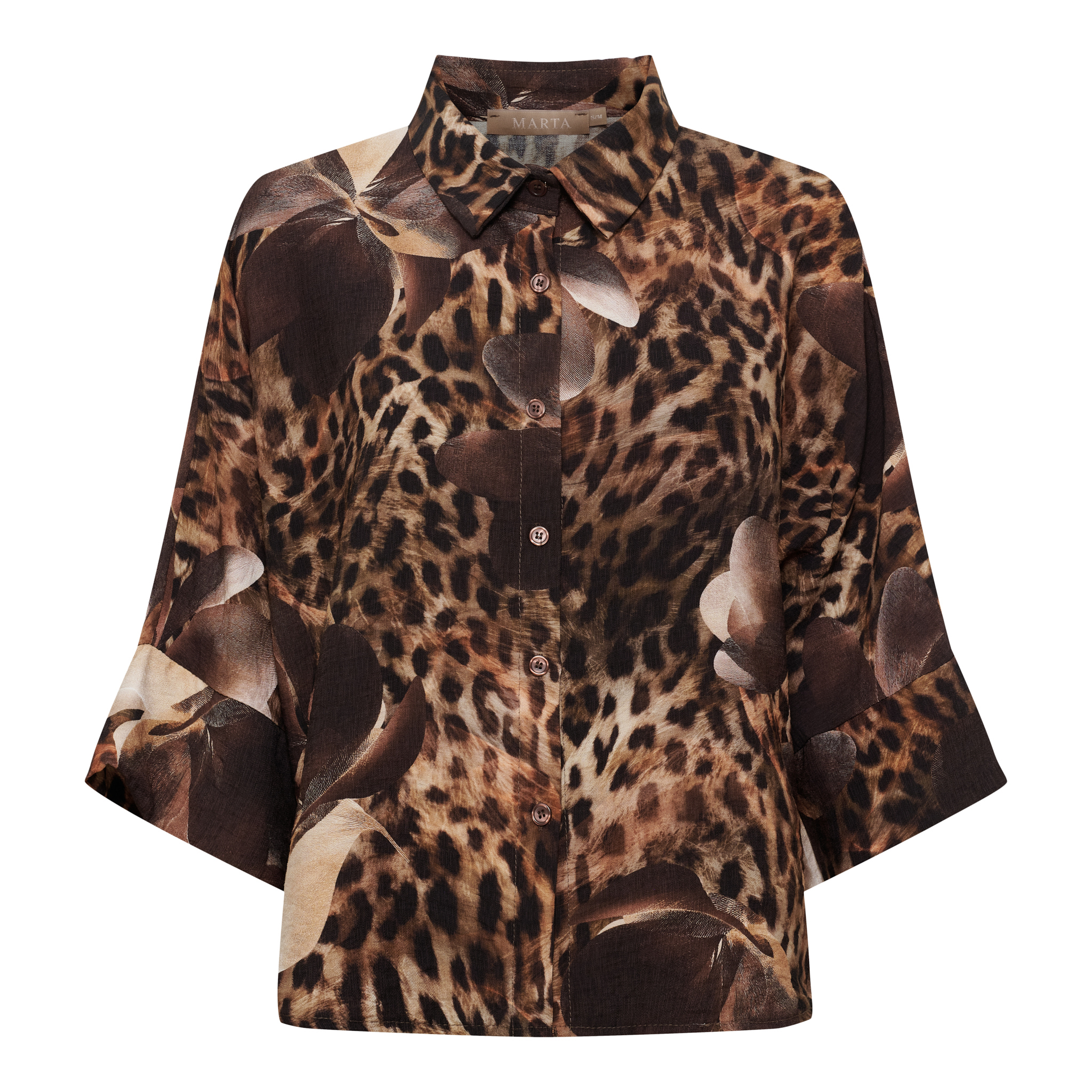 MdcMirage Shirt Leomönstrad Blus