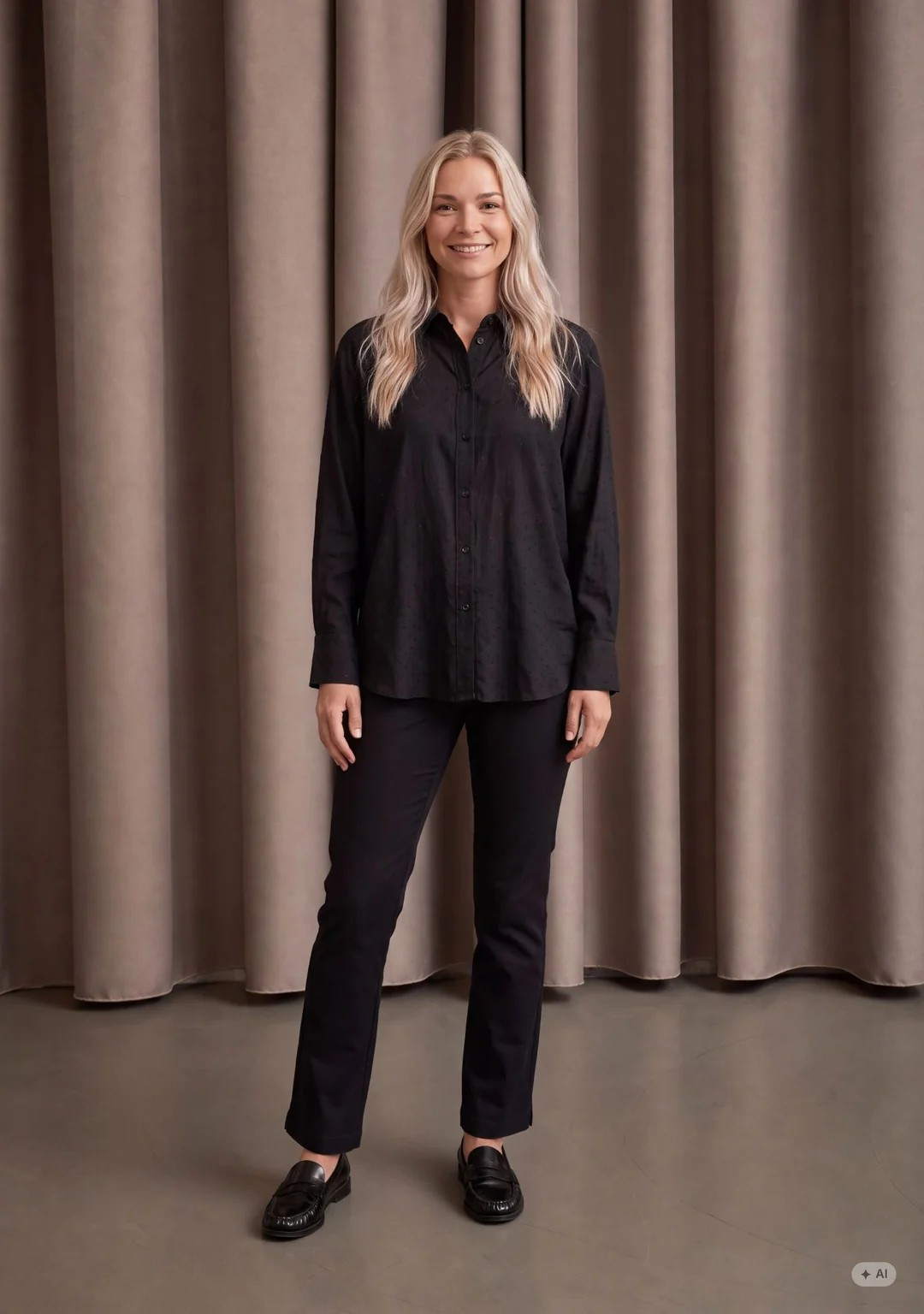 Kate Shirt - Black - Isay