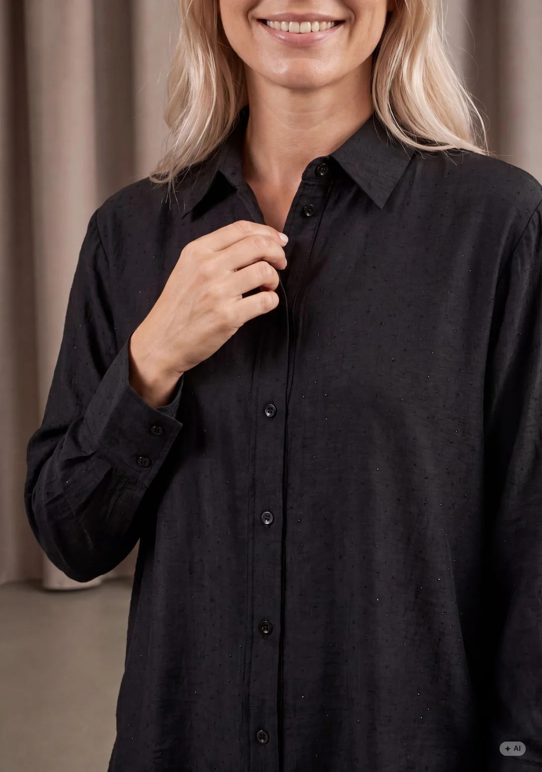Kate Shirt - Black - Isay - 4