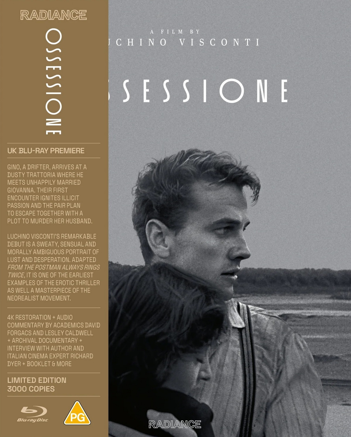 Ossessione (Limited Edition) (ej svensk text) (Blu-ray)