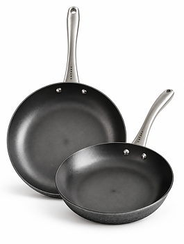 Sataké Pure Pan Stekpanneset  Gjutjärn 28 cm + 24 cm