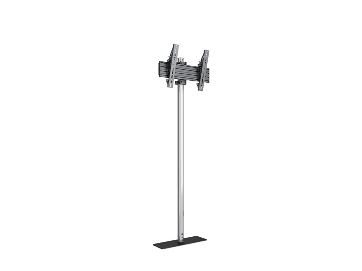 M Single Pole Floormount Pro 32"-65" VESA 300 Chrome