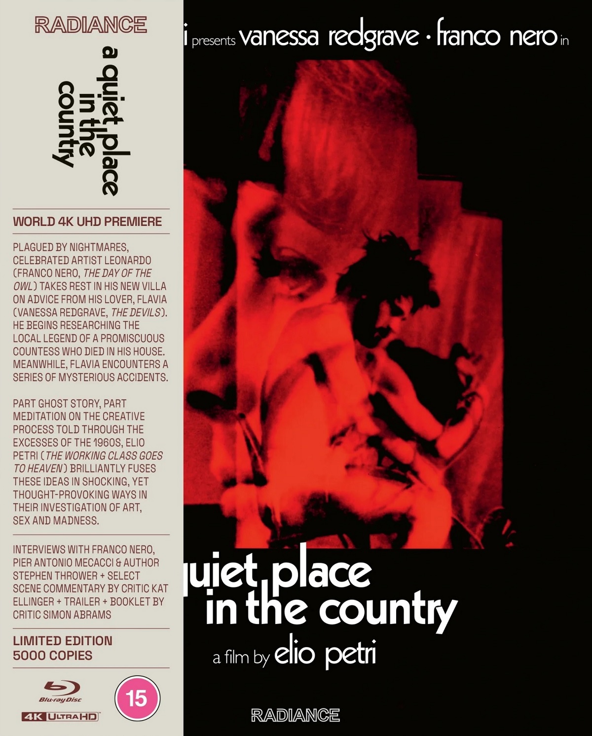 A Quiet Place In the Country (Limited Edition) (ej svensk text) (4K Ultra HD + Blu-Ray)