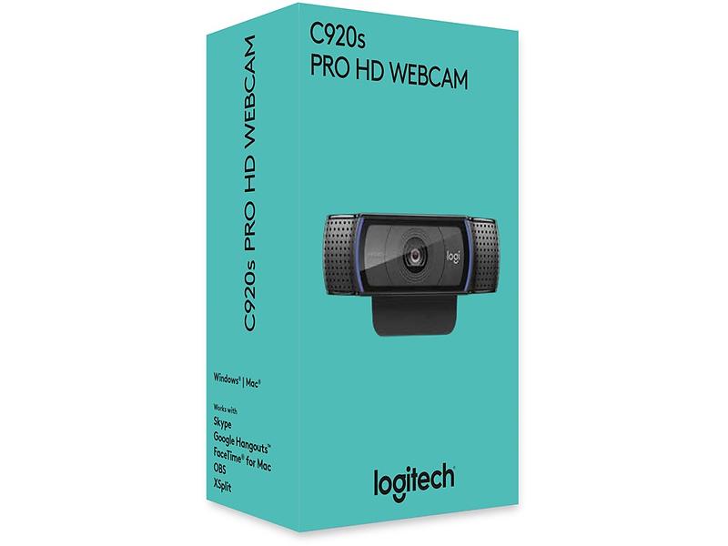 Logitech HD Pro Webcam C920S - Svart - Original - 7