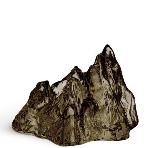 The Rock Votive Taupe Gray-Brown