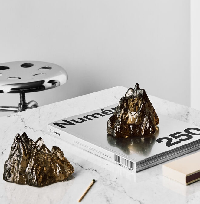 The Rock Votive Taupe Gray-Brown - 3